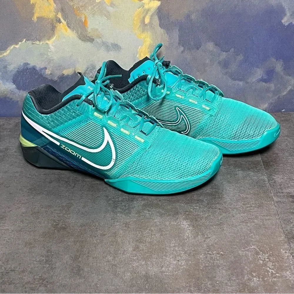 Nike Zoom Metcon Turbo 2 Men's Clear Jade Training Shoes Size 8.5